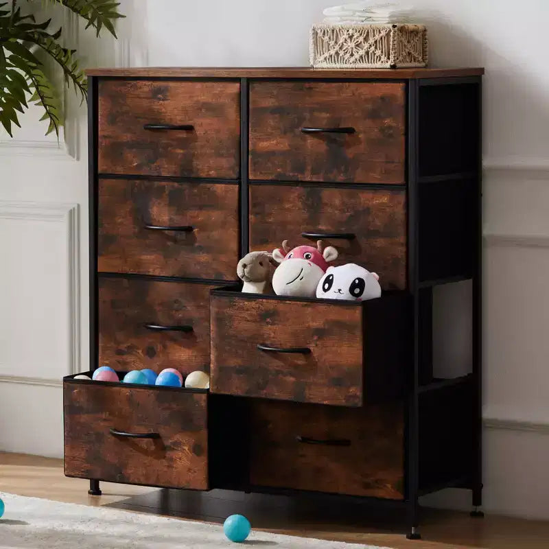 MAYEERTY Drawer Dresser, Fabric Storage Dresser for Bedroom, Living Room